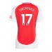 Maillot de foot Arsenal Oleksandr Zinchenko #17 Domicile vêtements Femmes 2024-25 Manches Courtes